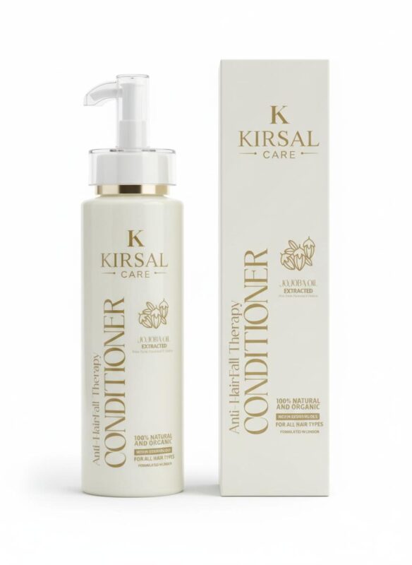 āAnti Hairfall Conditioner enriched with biotin, keratin, aloe vera, argan oil, jojoba oil extract, and vitamin E ā nourishes hair, reduces breakage, and adds smooth shine.ā