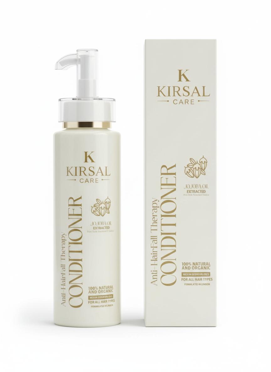 Anti hairfall coniditioner “Anti Hairfall Conditioner enriched with biotin, keratin, aloe vera, argan oil, jojoba oil extract, and vitamin E — nourishes hair, reduces breakage, and adds smooth shine.”